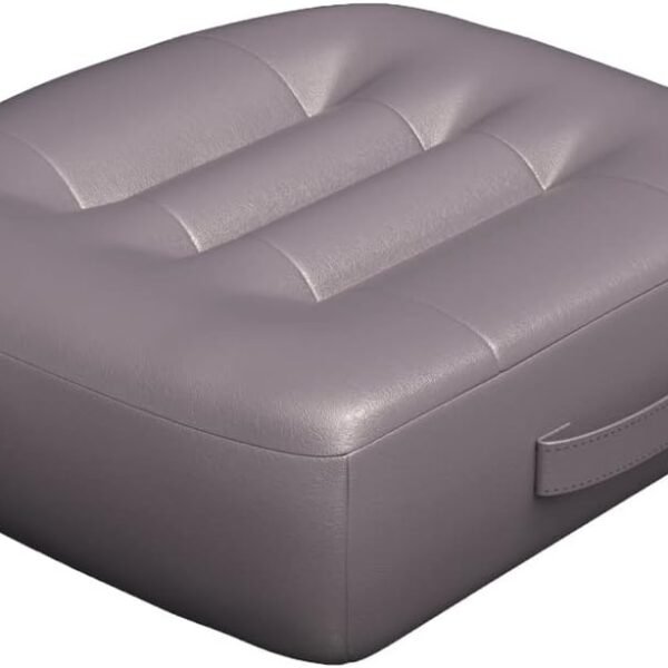 Adult Booster Seat Cushion/Car Seat Cushions for ShortPeople/Effectively Increase The Field of View by 12cm/4.7in,Back Fatigue Relief Adult Booster Chair Cushion Angle Lift Big Seat Cushion/Grey