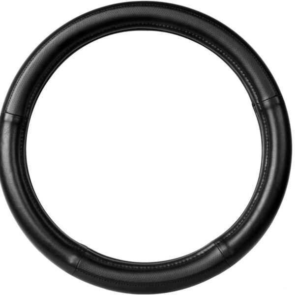 Black 20-Inch Luxury Steering Wheel Cover