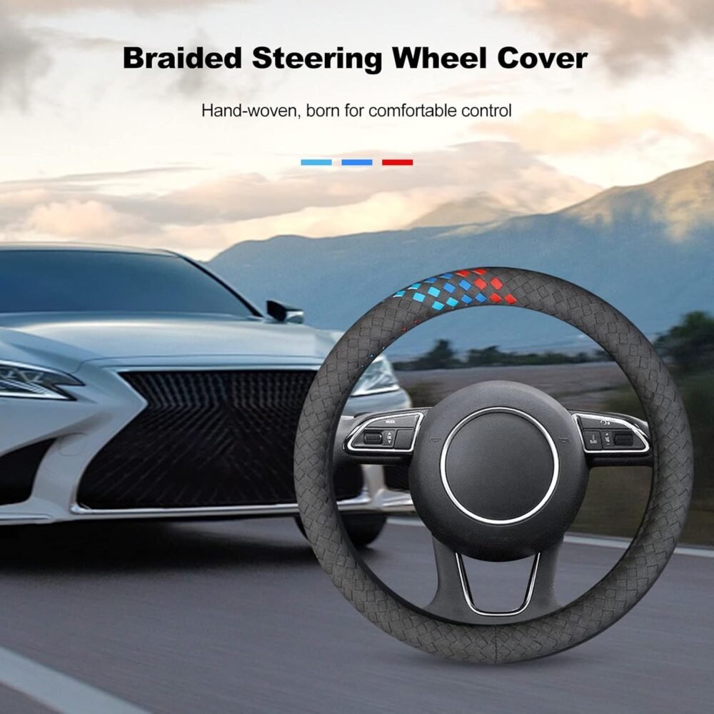 Breathable, Stylish Design — 38cm (15-inch) — Blue & Red Color Scheme - Image 2